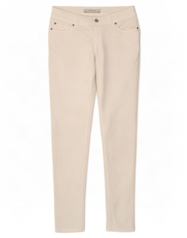Zara Jean skinny femme EU 40 Medium W30 L30 Coton blanc