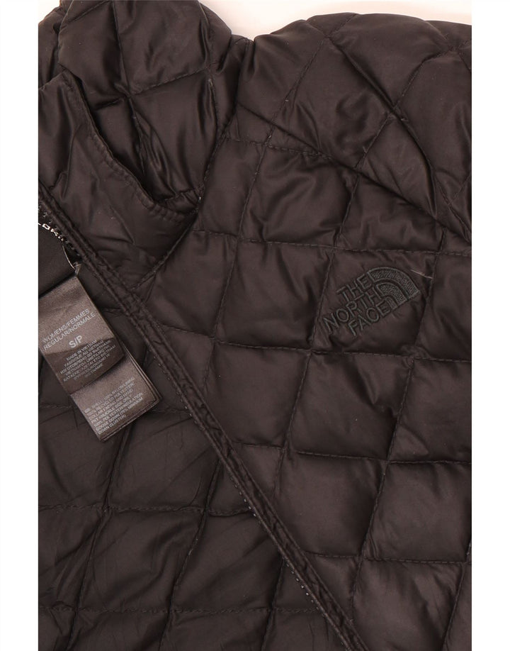 The North Face Veste matelassée pour femme UK 10 Petit nylon noir