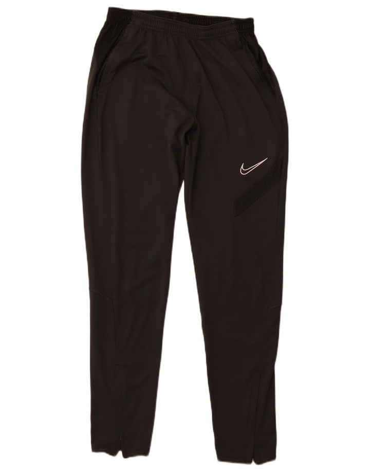 NIKE Pantalon de survêtement Dri Fit pour hommes, petit, noir, polyester