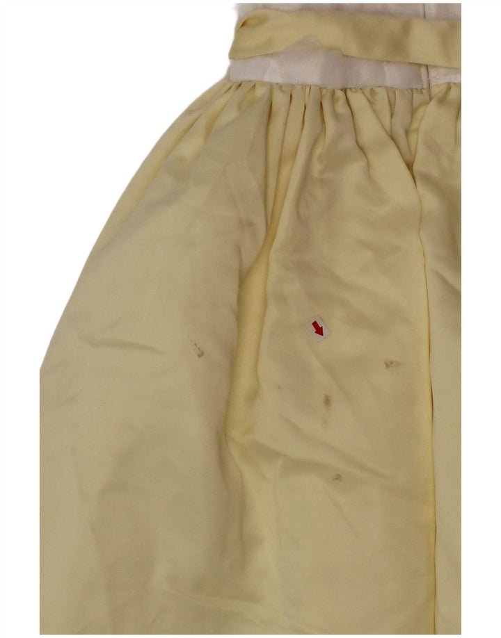 Monsoon Robe Trapèze Fille 2-3 ans Jaune Colorblock Polyester
