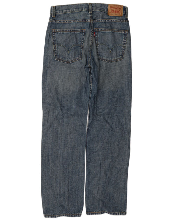 Levi's Boys 550 Slim Jeans 15-16 Years W27 L30 Blue Cotton