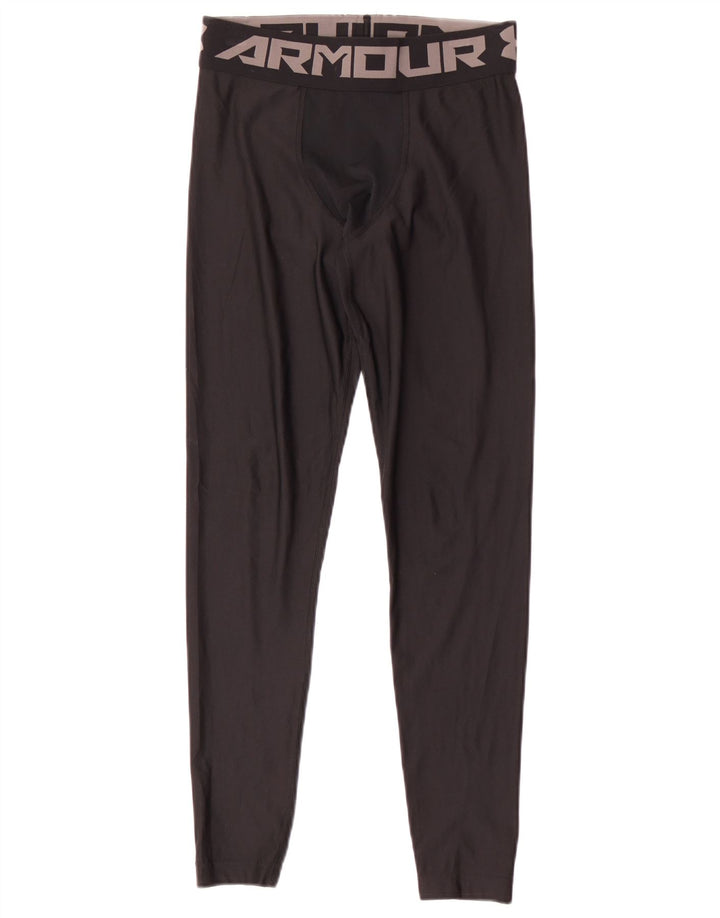 Under Armour Legging Graphique Garçon 9-10 ans Noir Moyen Polyester