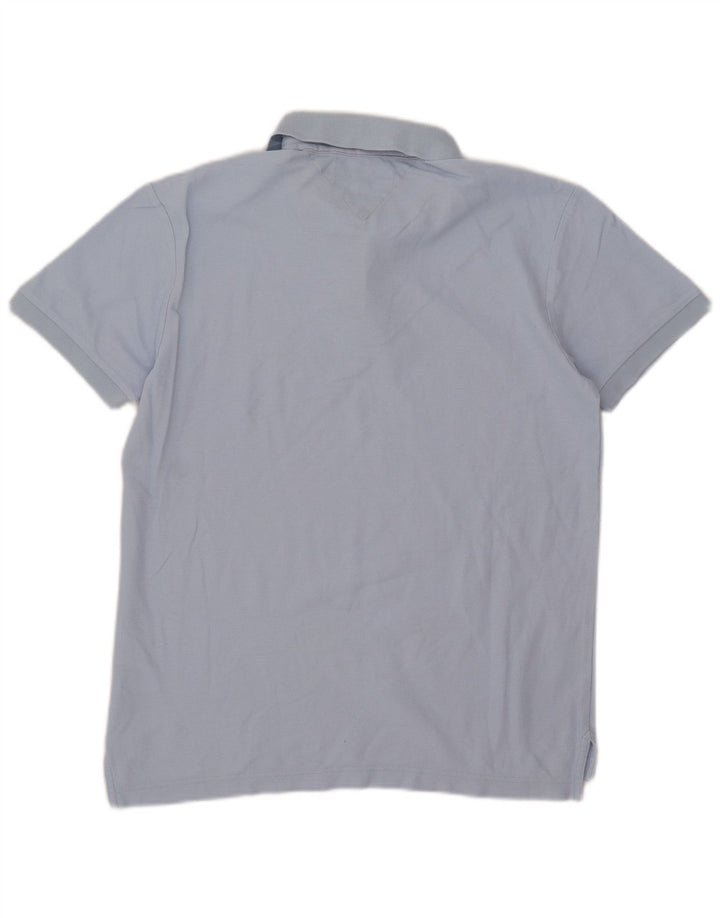 Tommy Hilfiger Polo Regular Fit Homme Bleu Moyen Coton