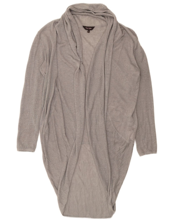 Phase Eight Cardigan long surdimensionné pour femme UK 10 Petit Gris