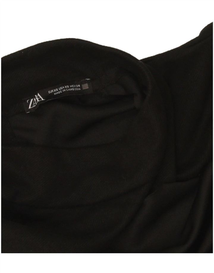 Zara Robe droite pour femme UK 6 XS Noir