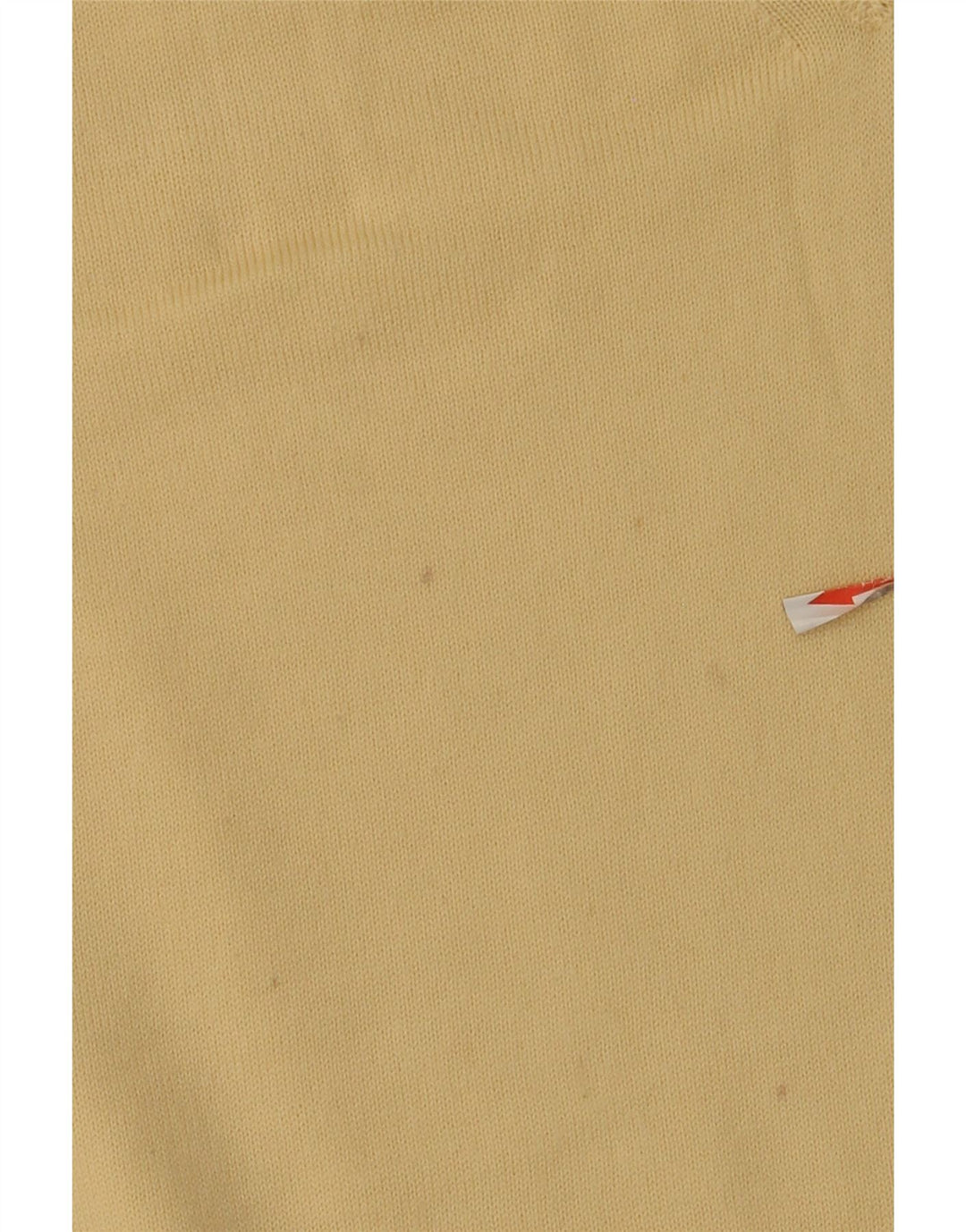 Supermaglia Pull Col V Homme Laine Jaune Moyen