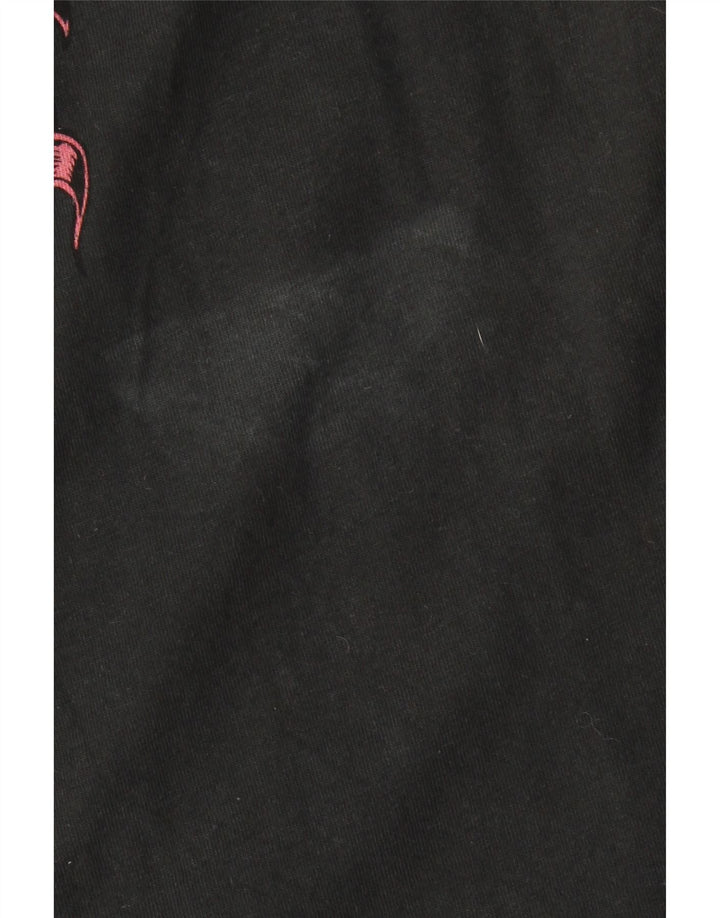 ALL SAINTS T-Shirt Graphique Oversize Homme Noir Moyen Coton