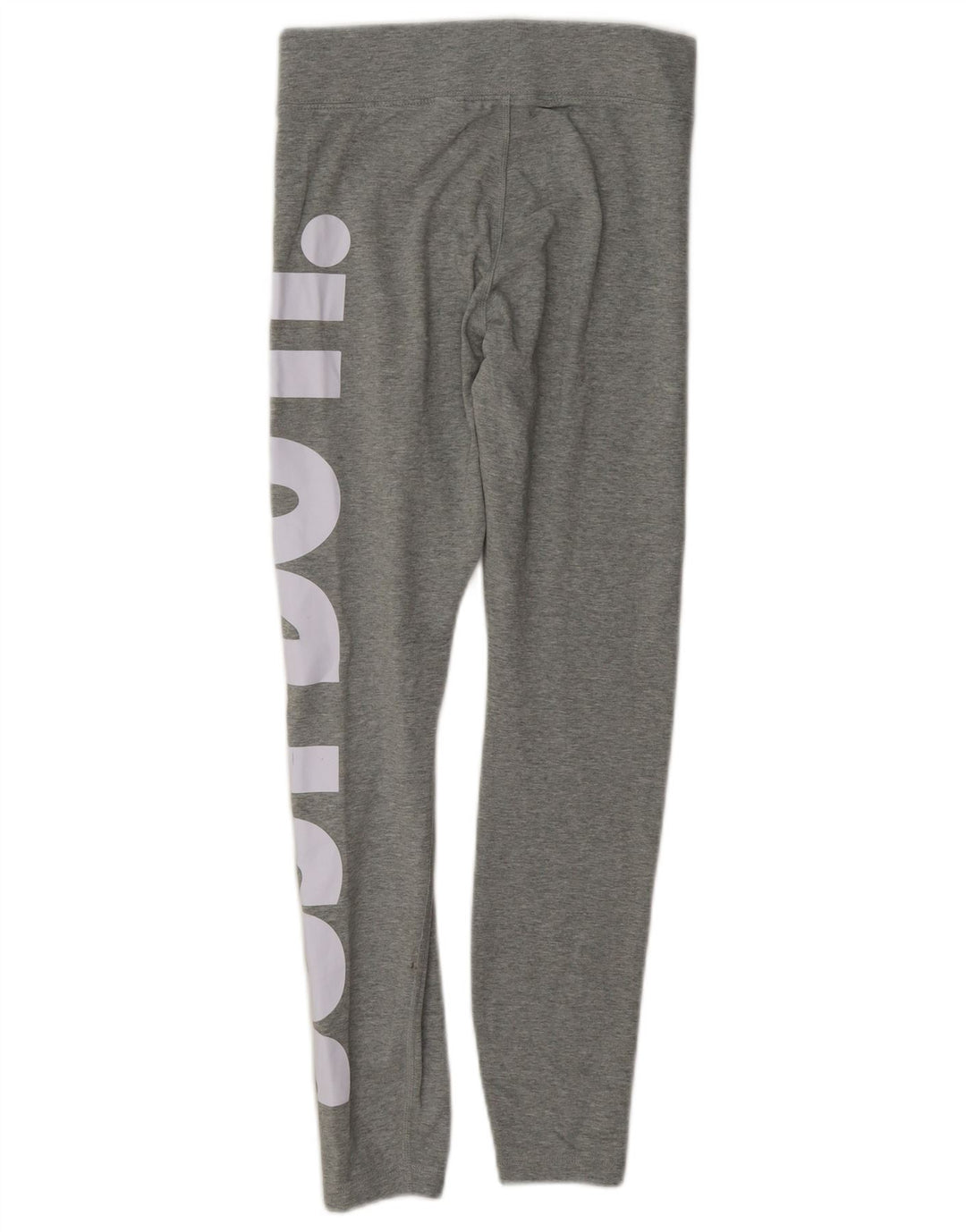 Leggings graphiques Nike pour femmes UK 10 petit coton gris