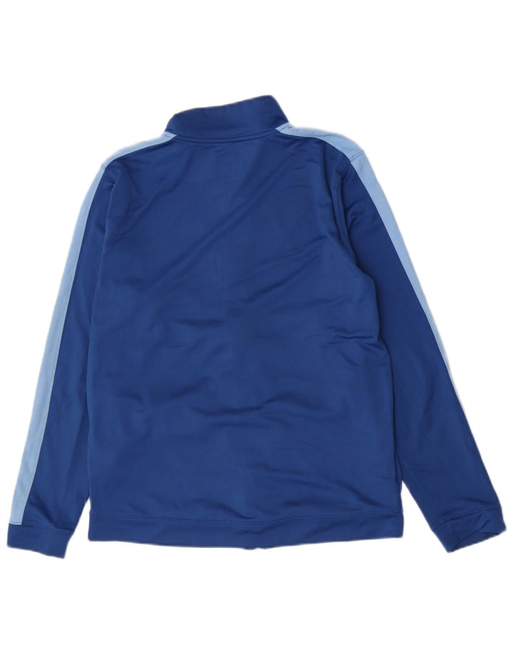 Under Armour Veste de survêtement pour homme Large Bleu Colorblock Polyester