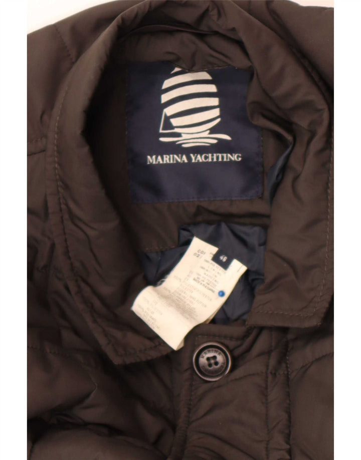 Marina Yachting Veste matelassée Homme IT 48 Medium Noir Polyester