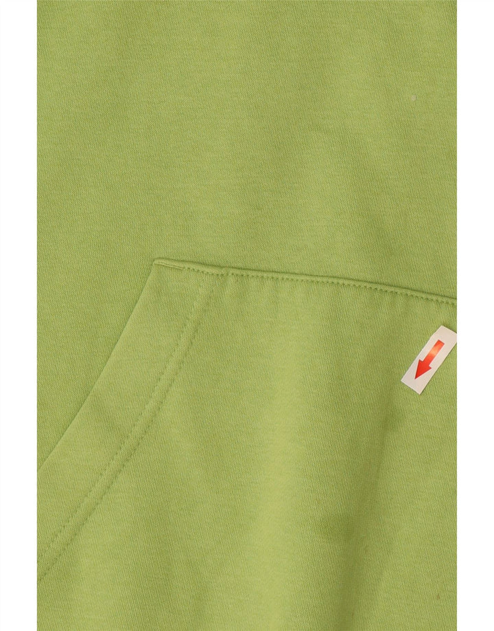 Nike Pull à capuche en coton vert moyen pour homme