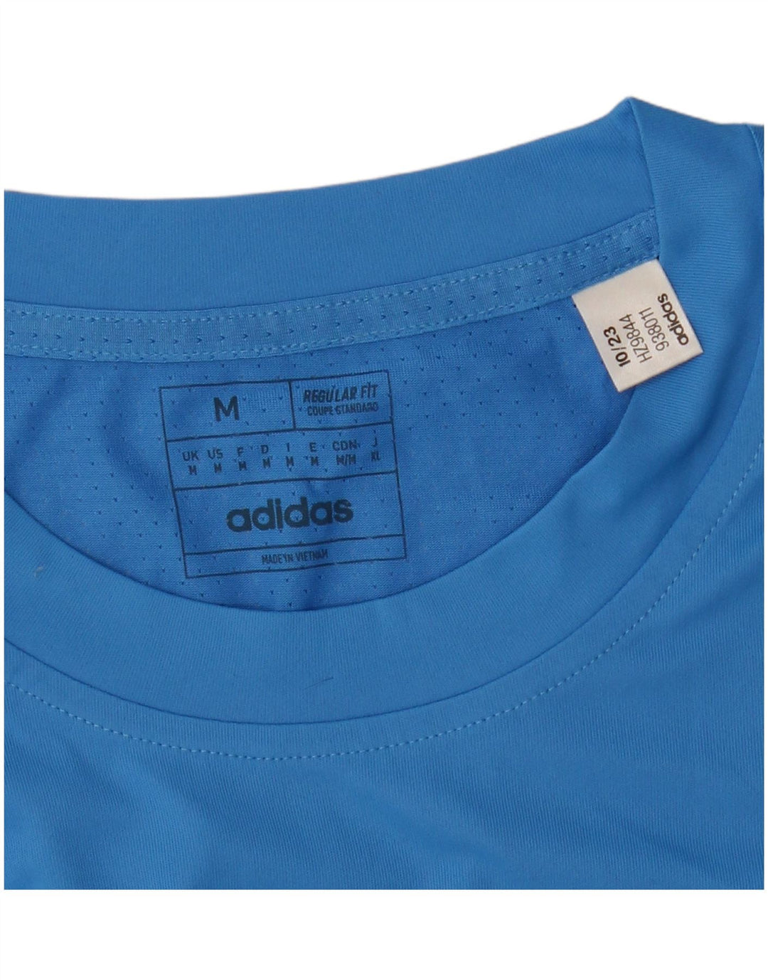 ADIDAS Tee-Shirt Aeroready Regular Fit Homme Bleu Moyen