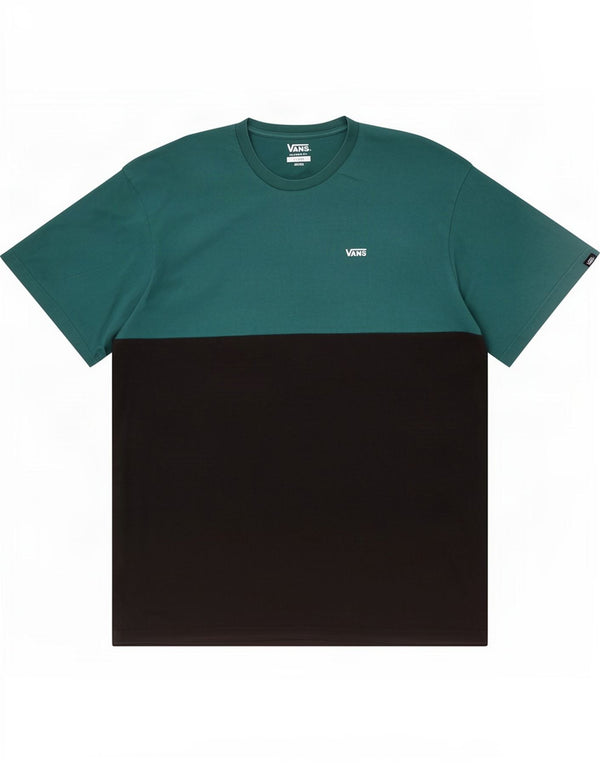 Vans T-shirt coupe classique pour homme XL en coton color block noir