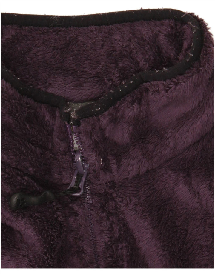 Jack Wolfskin Veste polaire femme UK 16 Large Violet Polyester
