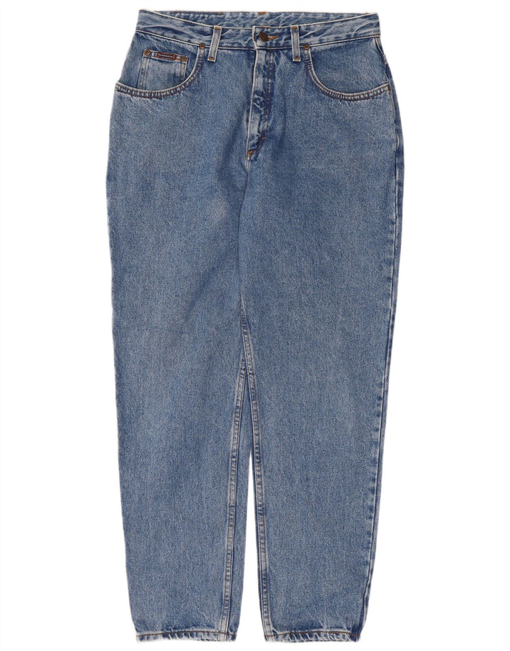 MAVERICK Jean Perle Fuselé Homme W34 L29 Bleu