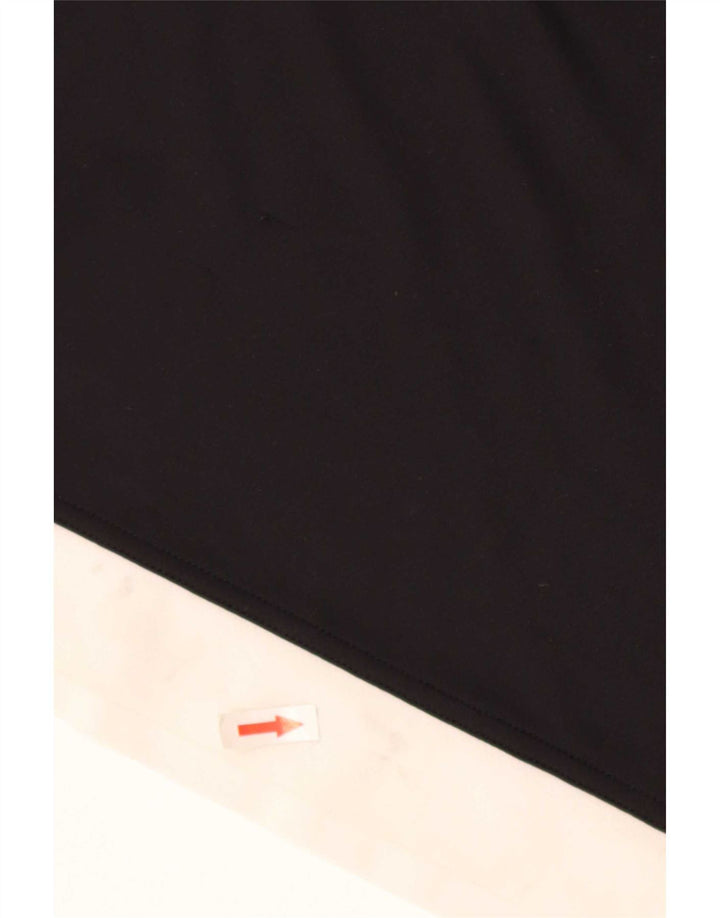 Adidas Hommes Climalite T-Shirt Top Noir Moyen Polyester