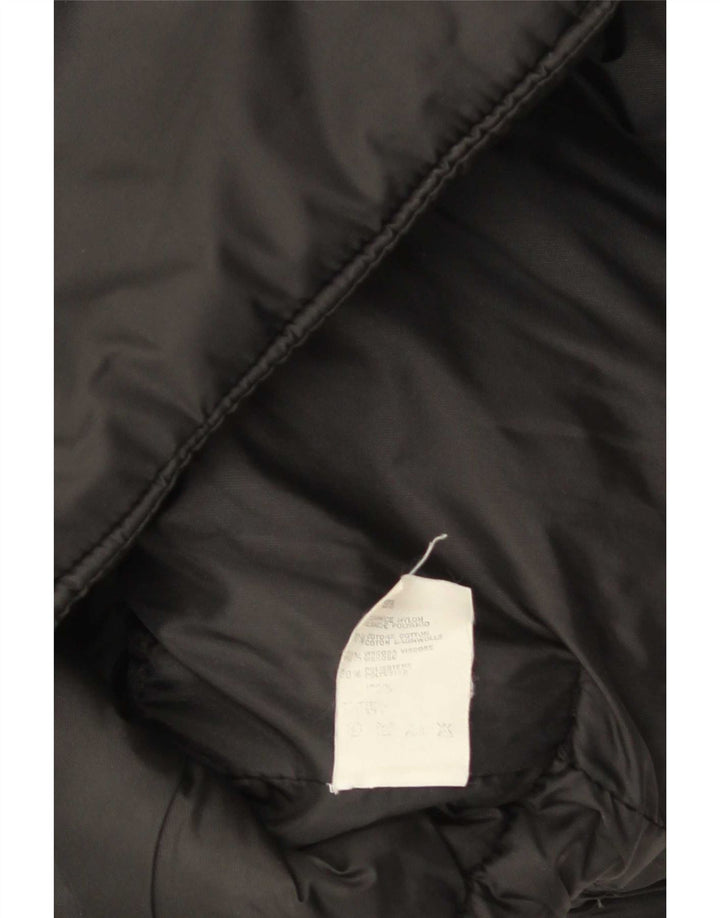 Casucci Gilet rembourré graphique pour hommes UK 38 Medium Noir Polyamide