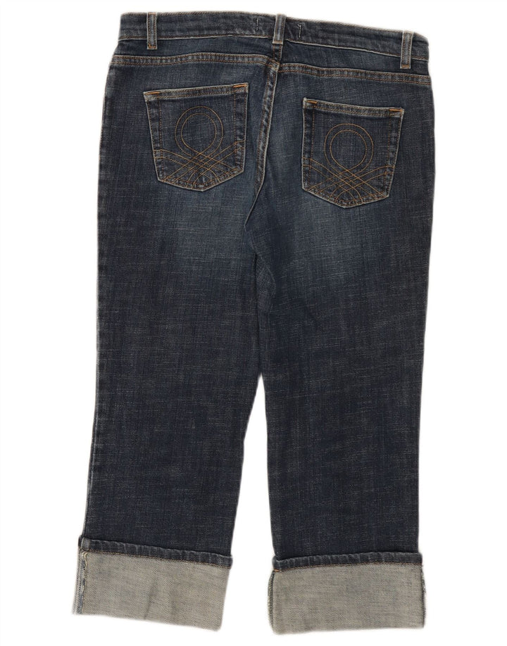 BENETTON Jean Capri Femme W28 L21 Bleu