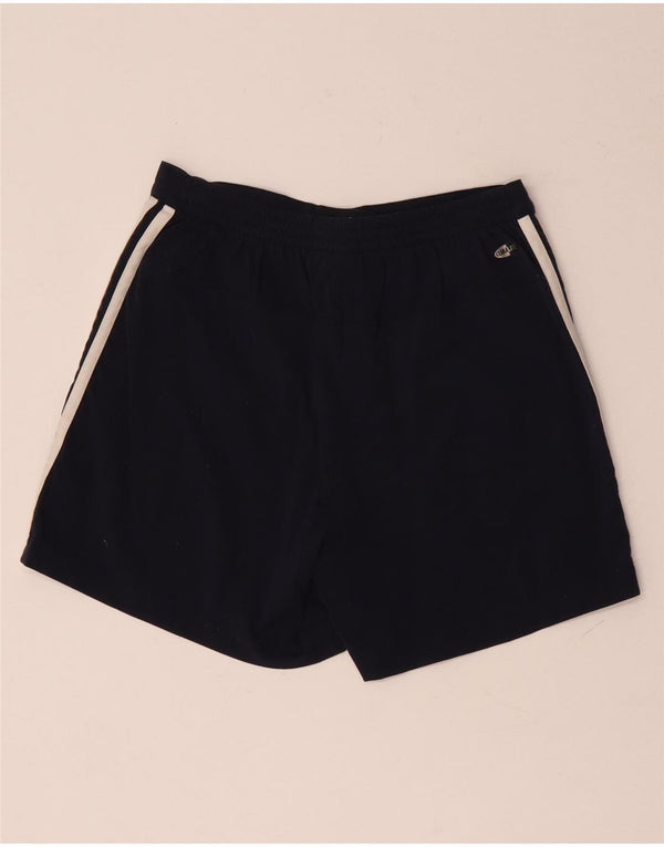 Adidas Climalite Casual Shorts UK 10 Small W26 Bleu Marine Polyamide