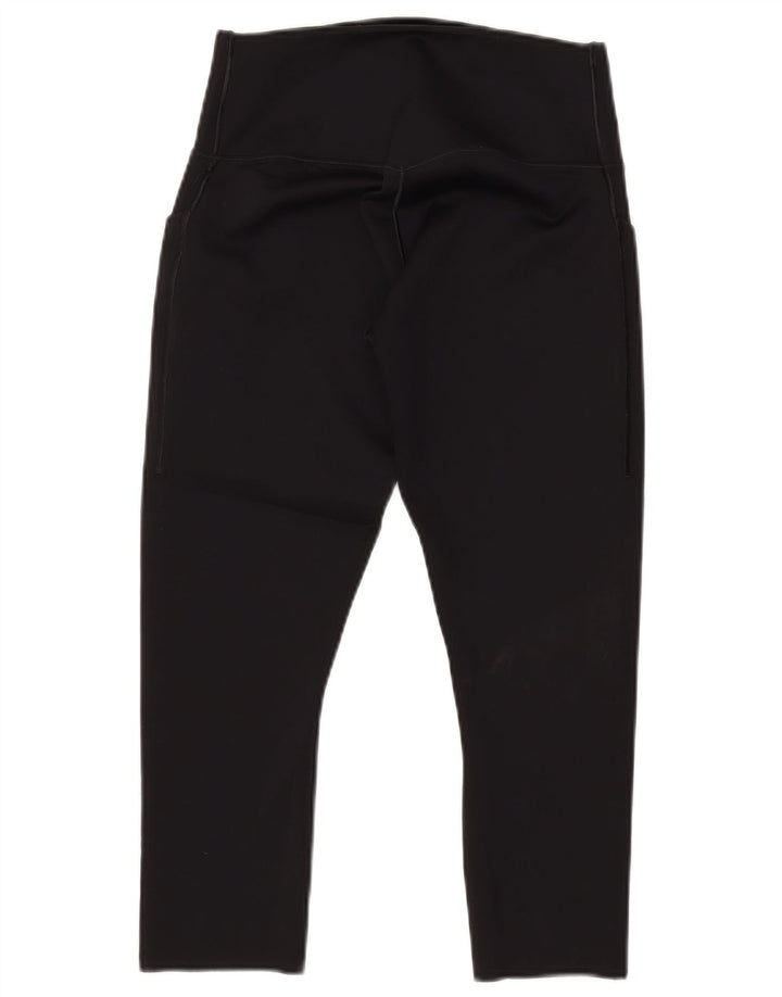 NIKE Legging Capri Dri Fit pour femme UK 12 Noir moyen