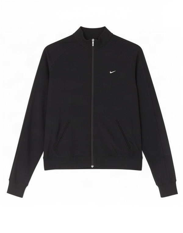 Veste de survêtement Nike Dri Fit pour femme UK 16/18 XL Noir Polyester