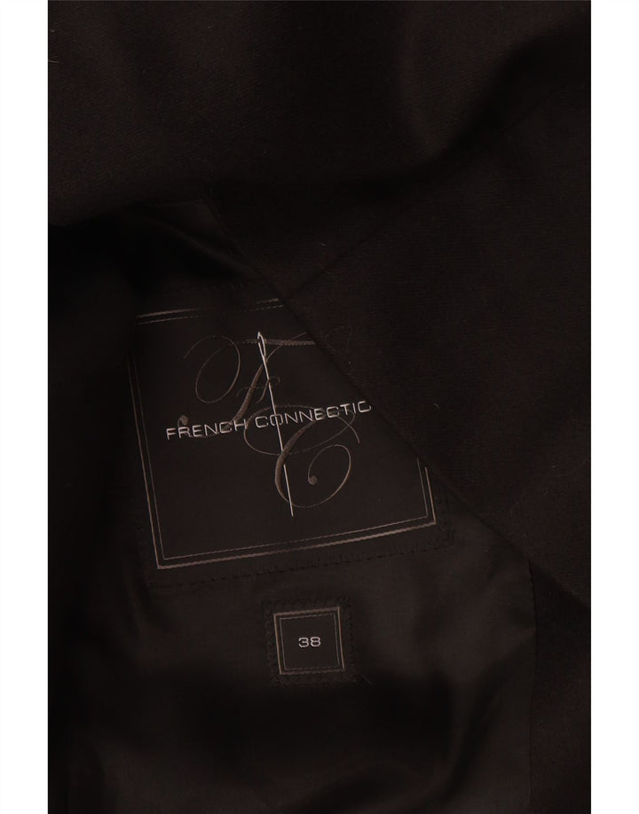 French Connection Veste utilitaire pour homme UK 38 Laine noire moyenne