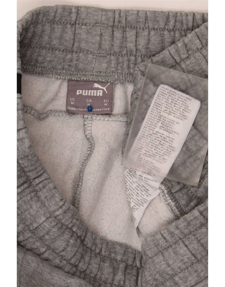 Puma Pantalon de Survêtement Joggers Homme Gris Moyen Moucheté Coton