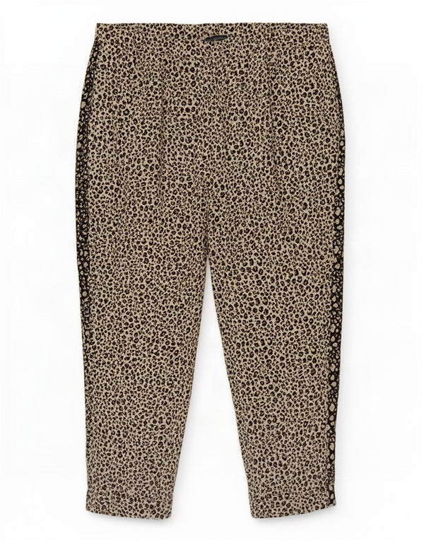 Marks & Spencer Pantalon décontracté taille haute pour femme UK 18 XL W36 L27 Blanc