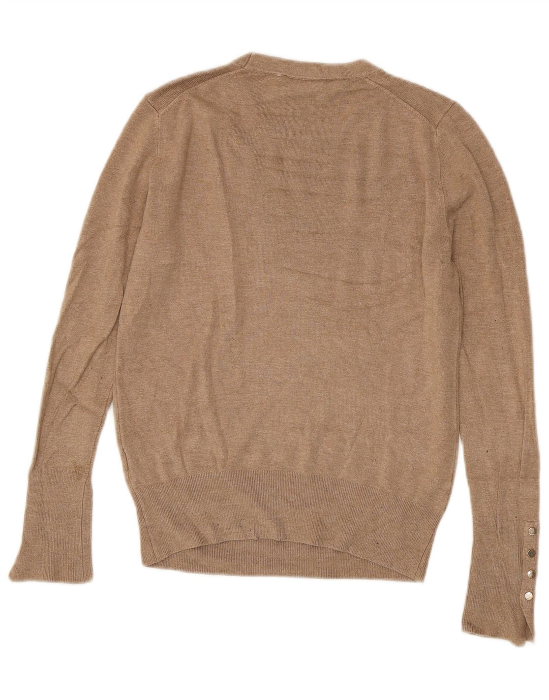 Zara Pull ras du cou pour femme UK 12 Marron moyen