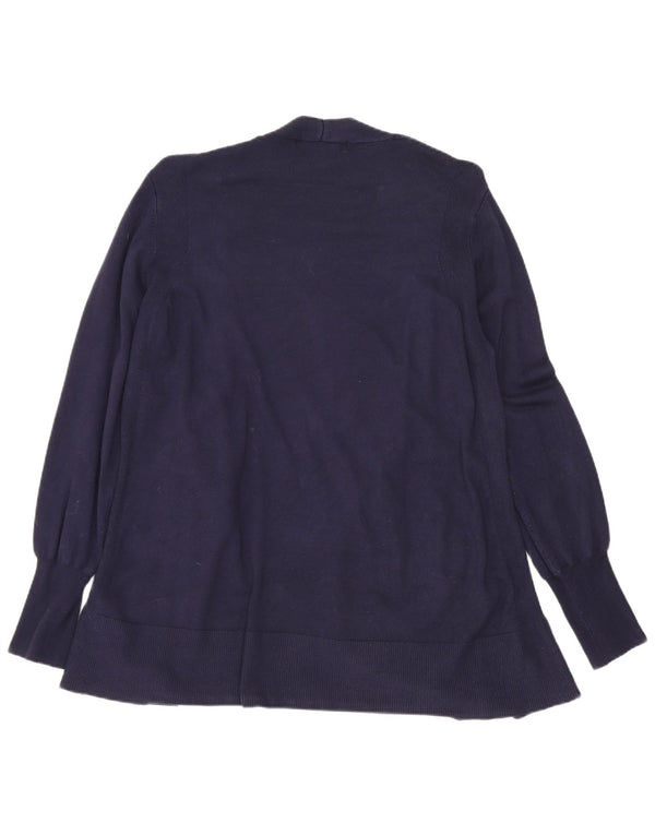 Marks & Spencer Pull Cardigan Long Femme Bleu Marine Moyen