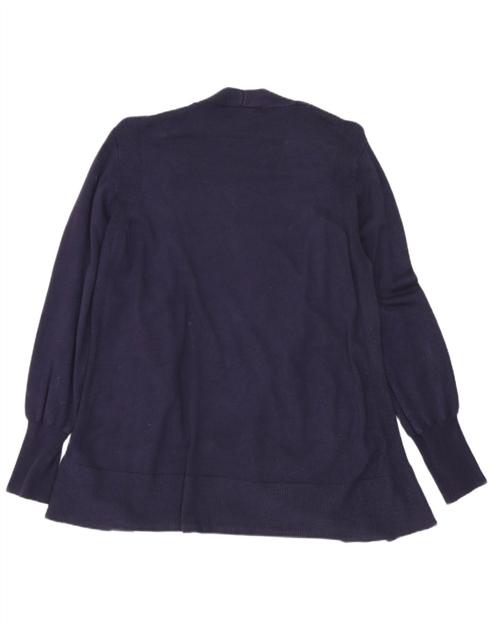 Marks & Spencer Pull Cardigan Long Femme Bleu Marine Moyen