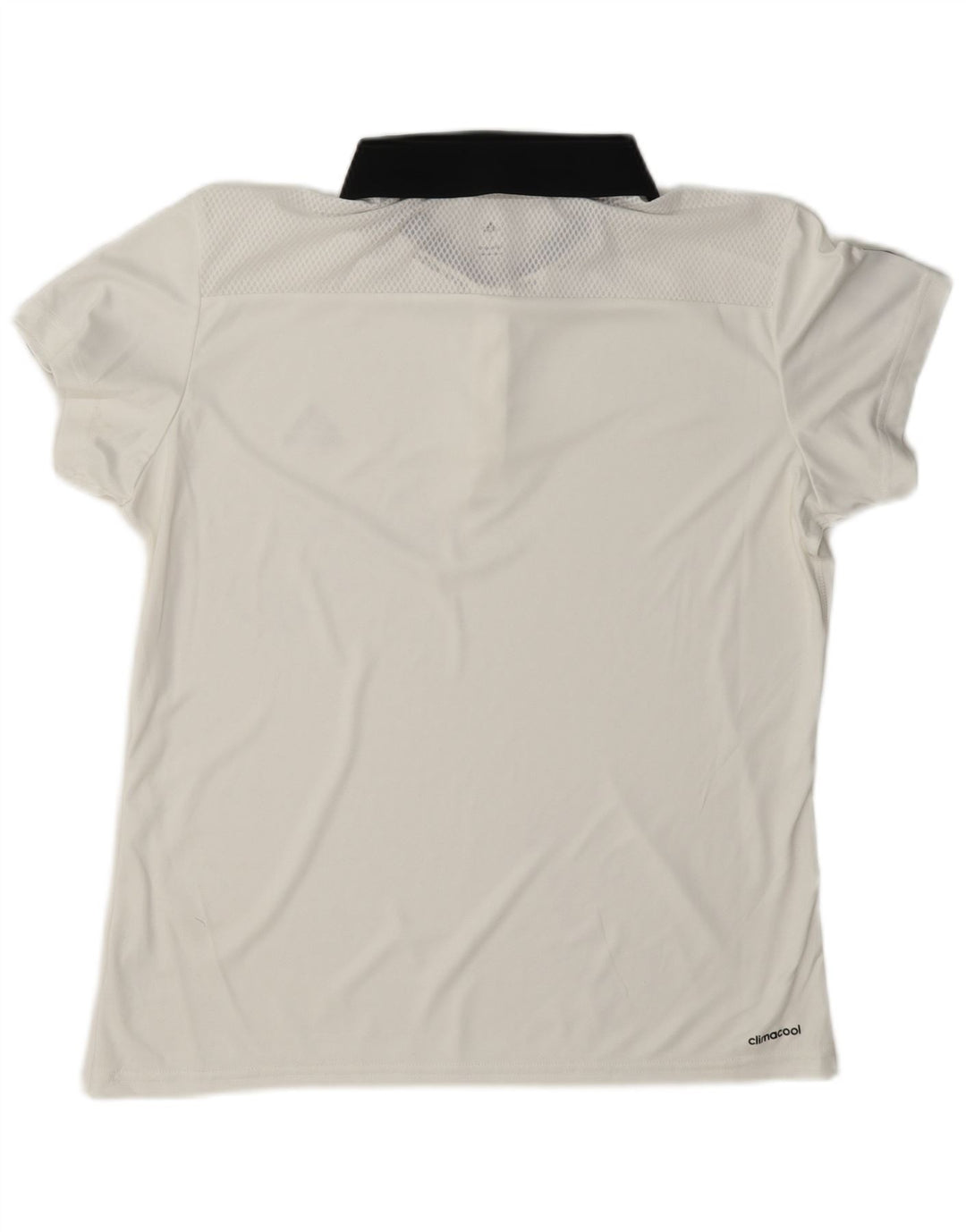Adidas Climacool Rugby Polo pour femme UK 16 Large Blanc Polyester