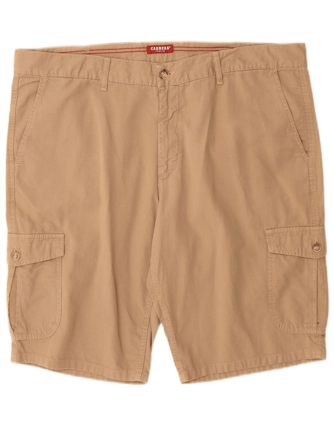 Carrera Short Cargo Coupe Regular Homme W38 XL Coton Beige
