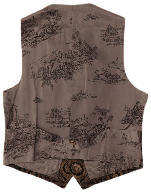 Cacharel Gilet Homme Large Multicolore Floral