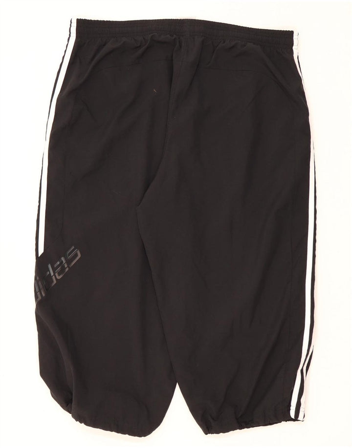 Adidas Pantalon de survêtement Capri graphique pour homme, jogging, grand, noir, polyester