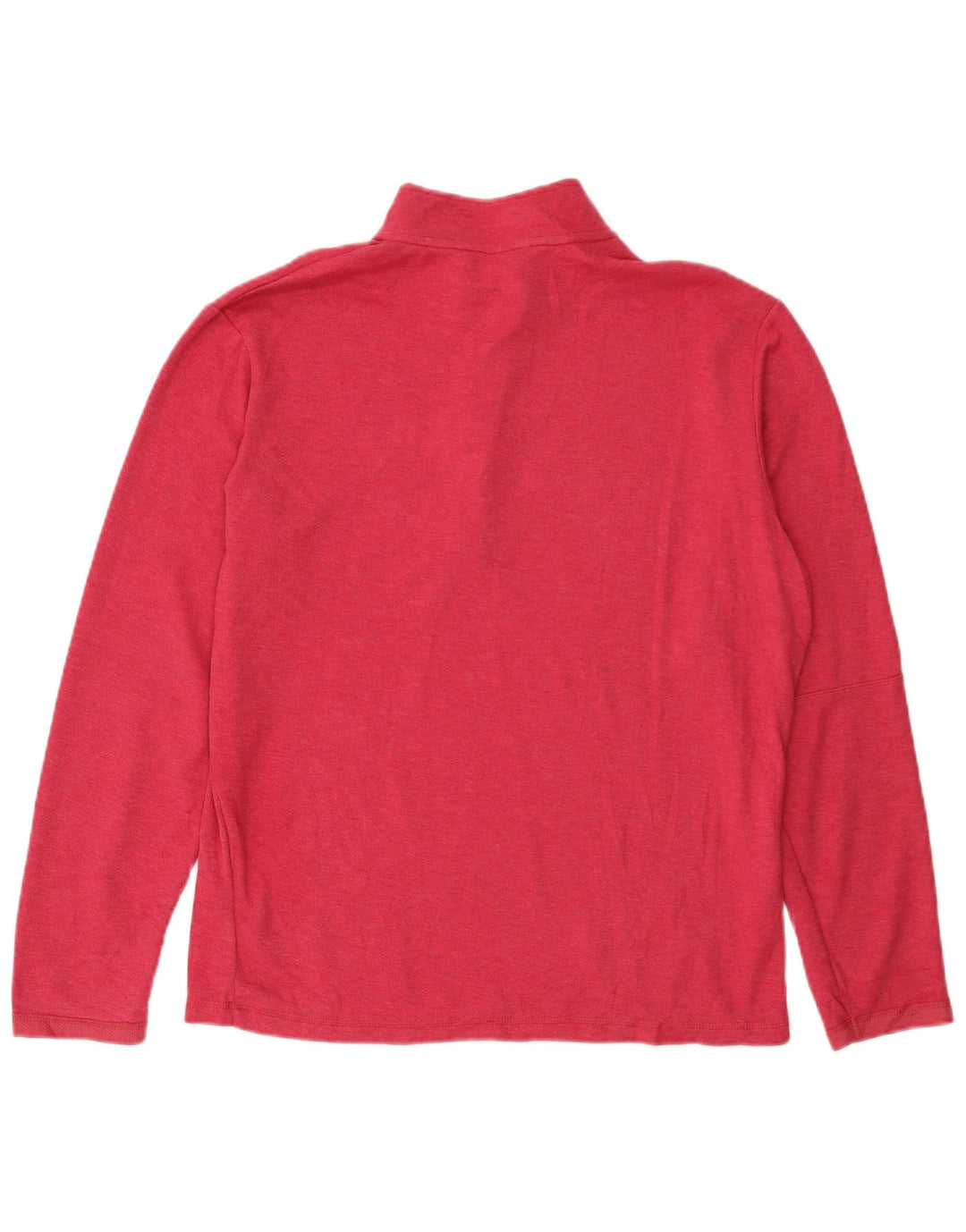 ADIDAS Haut de survêtement à col zippé pour homme en coton rose moyen