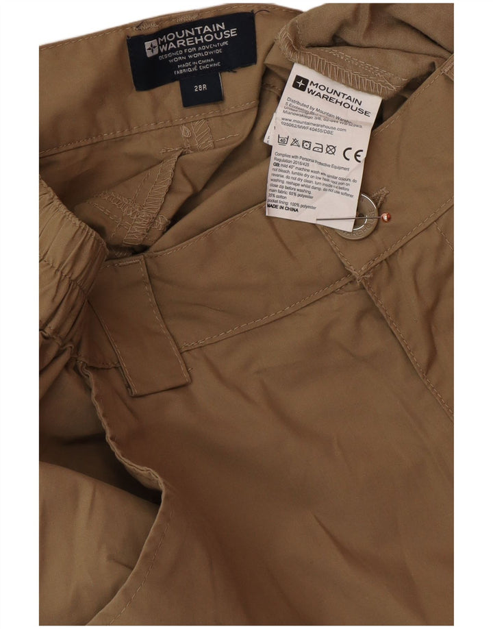FAT FACE Pantalon Cargo Droit Homme W28 L32 Beige Polyester
