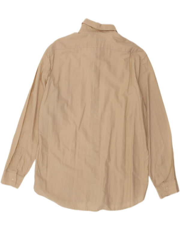 Cerruti 1881 Chemise Homme XL Beige Carreaux Coton