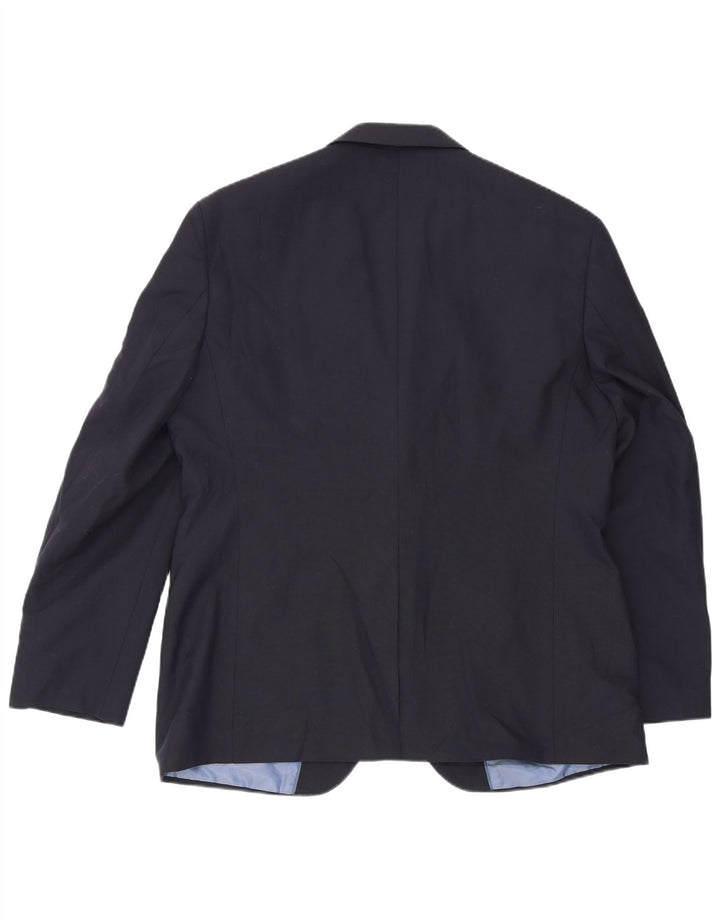 Marks & Spencer Veste blazer autographe à 2 boutons pour homme UK 42 Large Bleu marine
