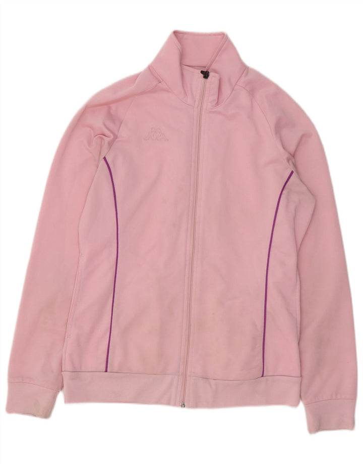 KAPPA Veste de survêtement pour femme UK 14 Large Rose