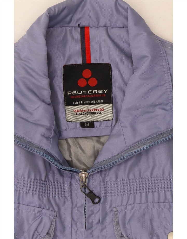 PEUTEREY Veste utilitaire pour femme UK 12 Nylon violet moyen
