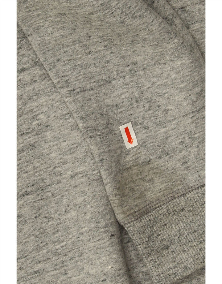 Jack Wills Sweat-Shirt Homme Gris Moyen Moucheté Coton