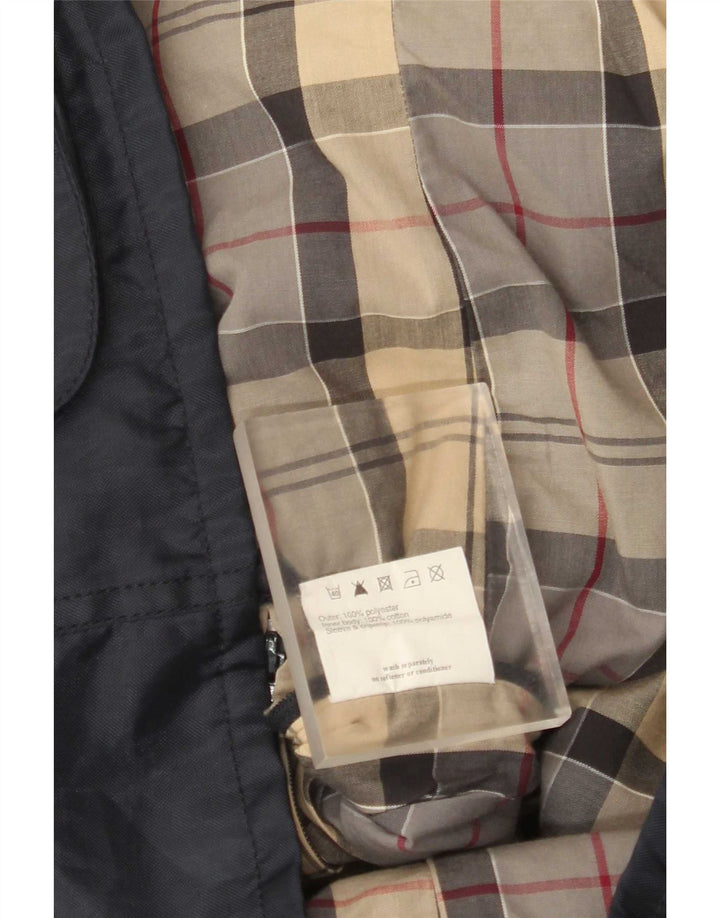Barbour Veste utilitaire pour femme UK 10 Small Bleu marine Polyester