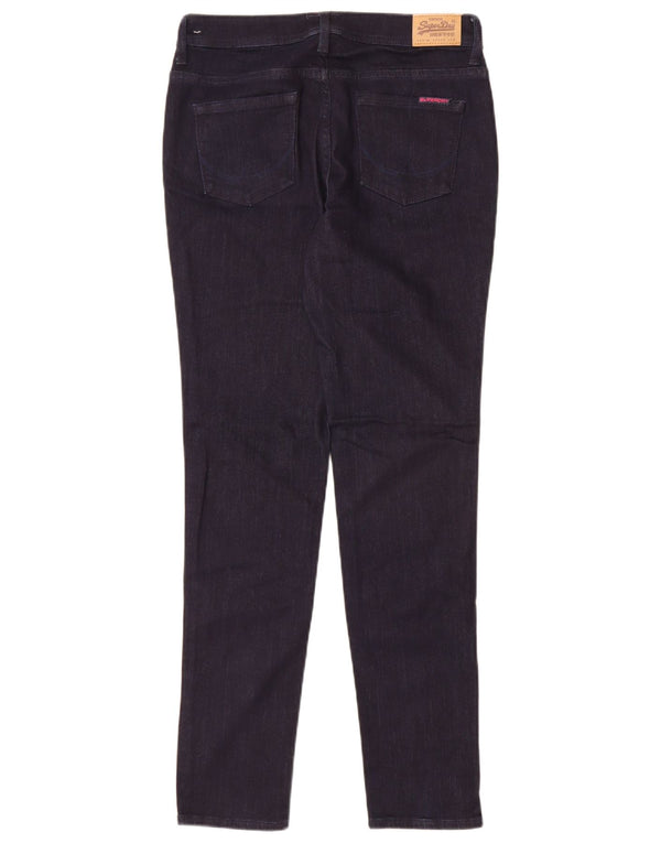 Superdry Jean skinny coupe standard W30 L32 bleu marine en coton pour femme