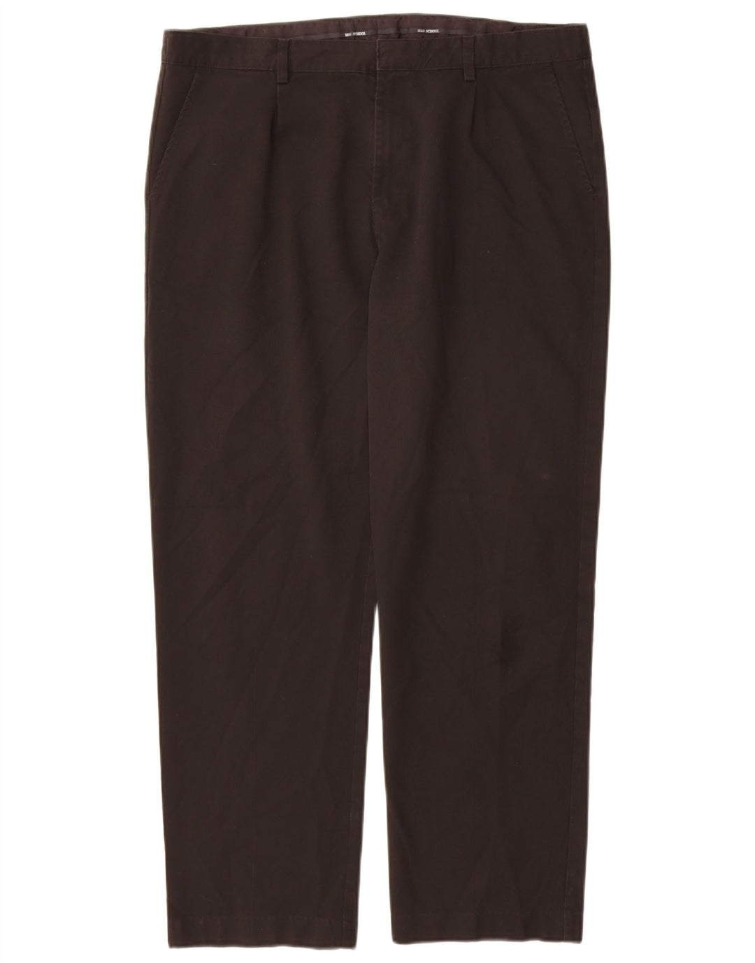 Marks & Spencer Pantalon Chino Droit Homme W36 L29 Noir Polyester