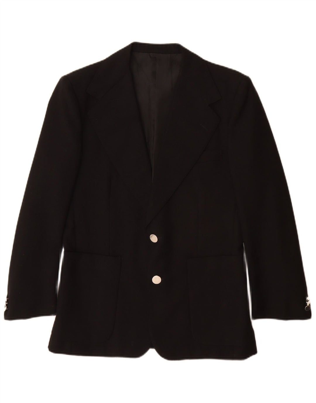 Renoma Veste Blazer 2 Boutons Homme EU 46 Petit Noir