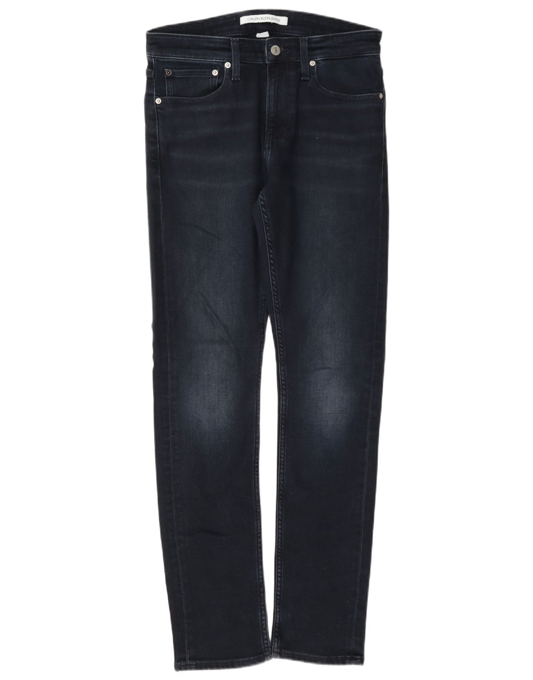 Calvin Klein Jean Slim Homme W28 L32 Bleu Marine Coton