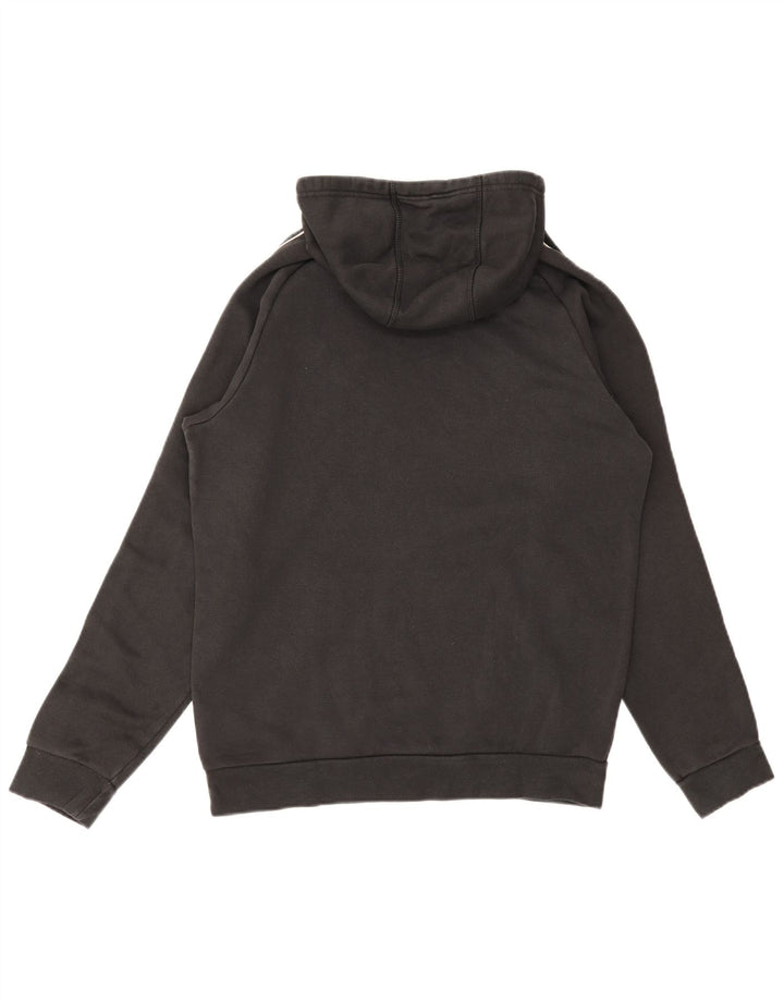 ADIDAS Pull à capuche pour homme en coton noir moyen