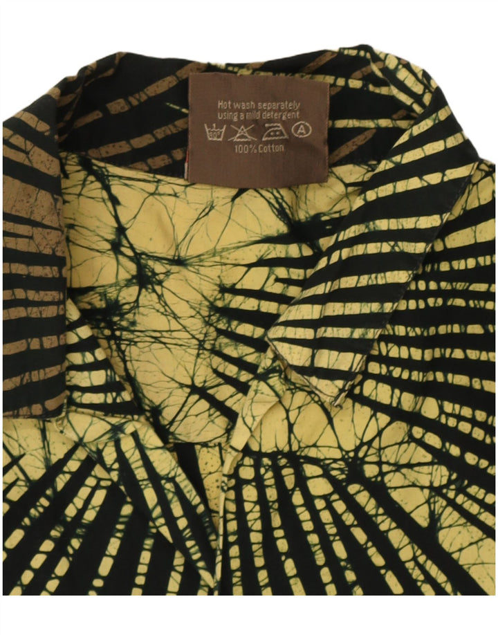Caribelle Batik Chemise à motif abstrait pour homme Large Multicolore