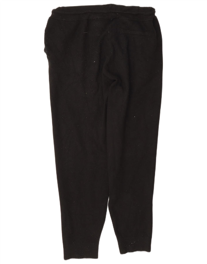 Pantalon De Survêtement Zara Homme Joggers Large Noir Viscose